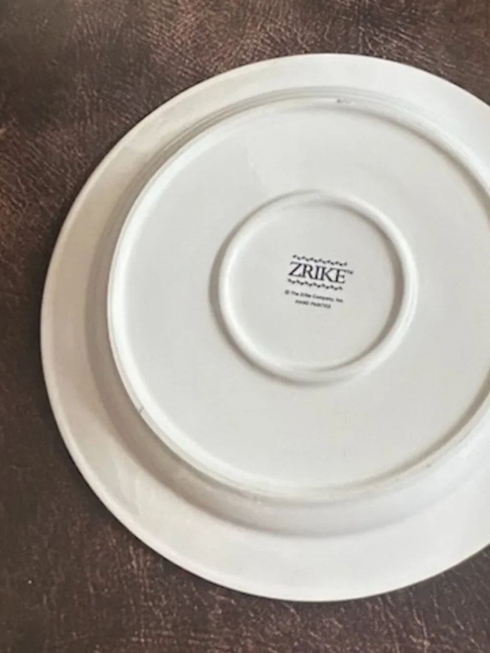 Charming Vintage Garden Splendor Hand-Painted Dinner & Salad Plate Set
